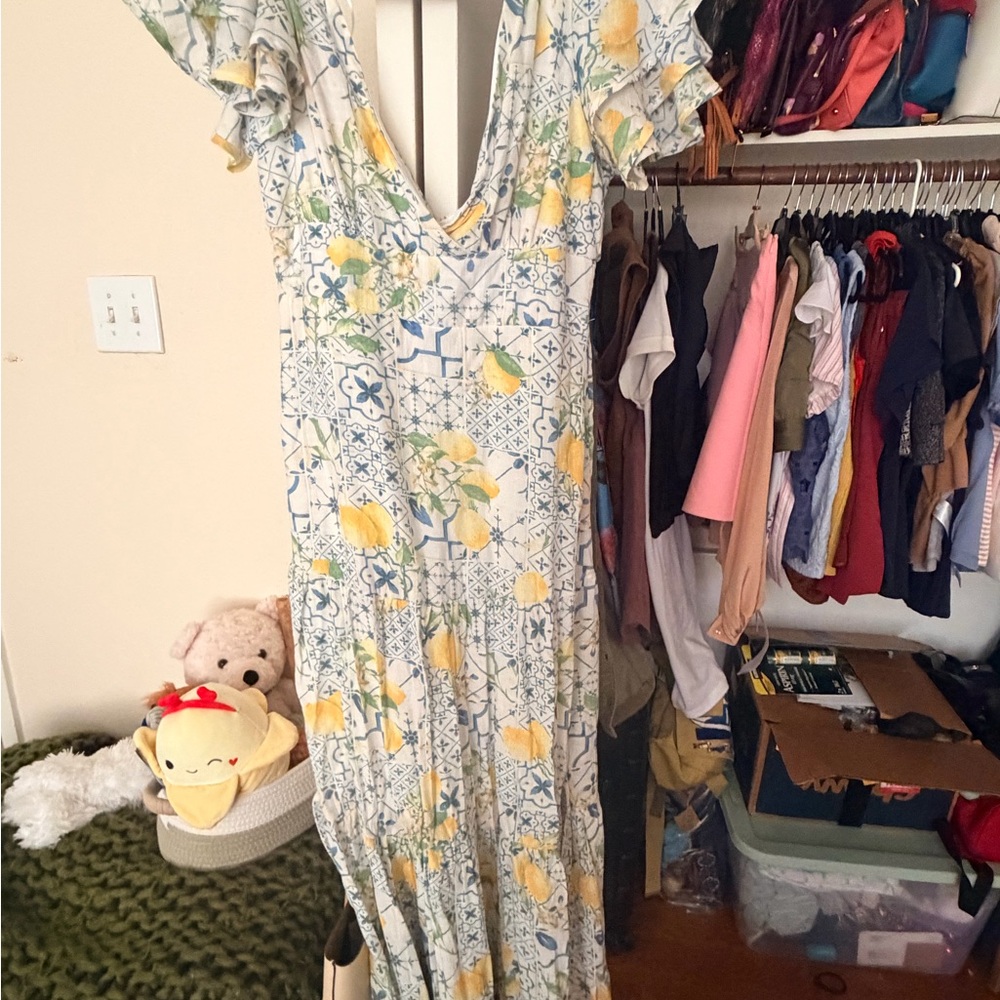 Together Floral Patterned Dress